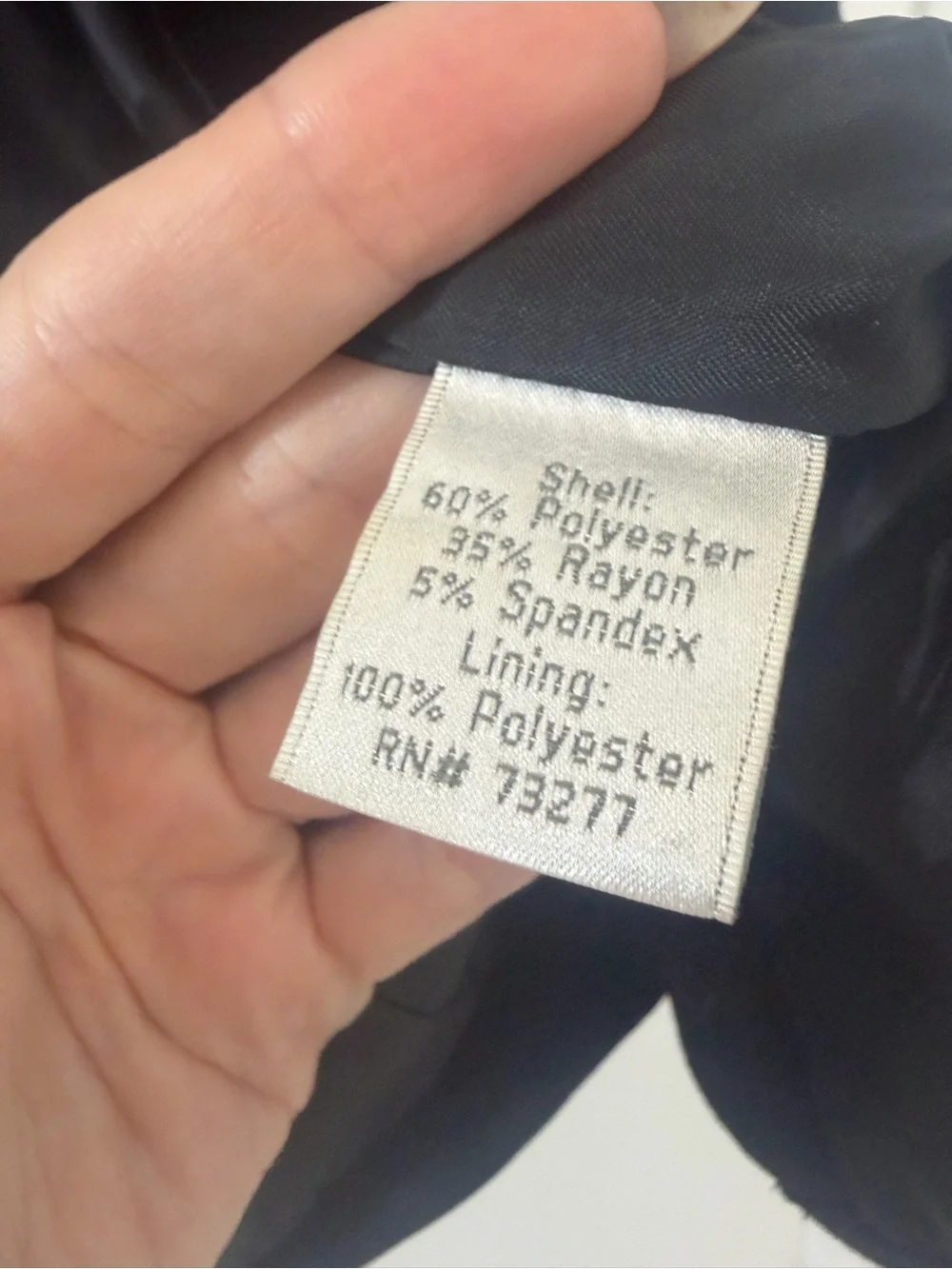 LC Lauren Conrad Black Women's Open-Front Blazer